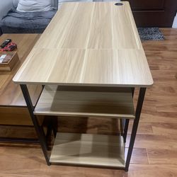 47 inch wood desk
