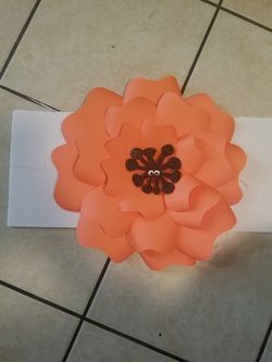 Halloween Giant Paper Flowers
