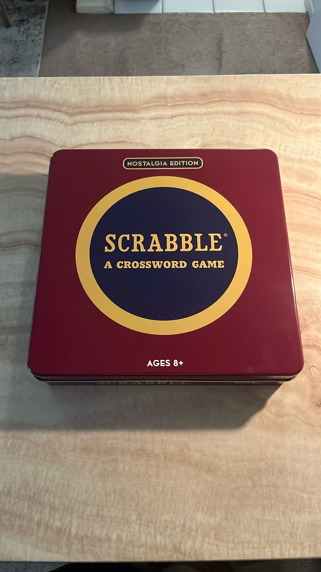 Board Game : Scrabble, Nostalgia Edition