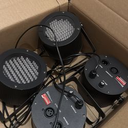 4 RGB Lights for Sale