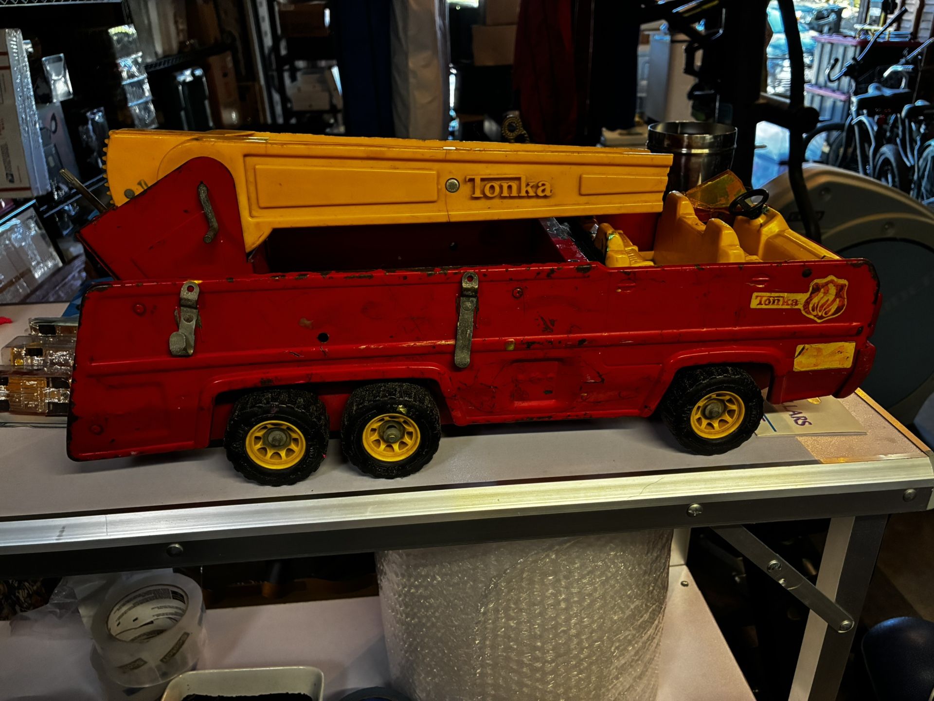 Tonka 20 inch fire truck for parts