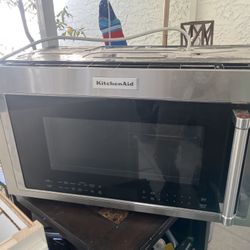 KitchenAid Over-the-Range Microwave – Stainless Steel – Works Great