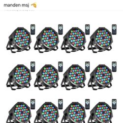 Luces estáticas 36 LED stage light 