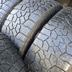 4 used tires Lt37x12.50r20 Falken Wldpeak AT3 $350.00