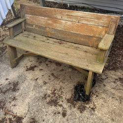 Wooden Bench