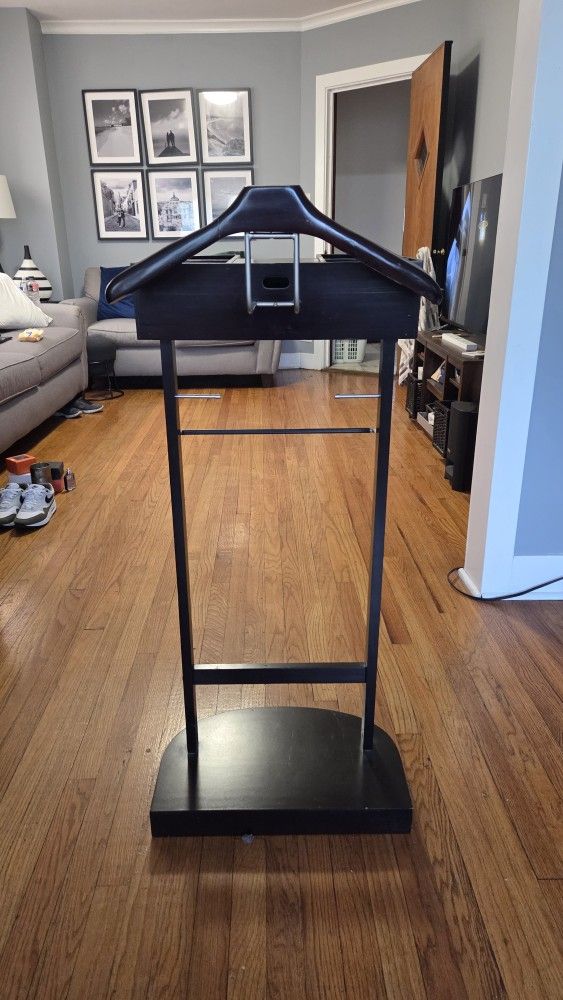 Dark Brown Valet Stand