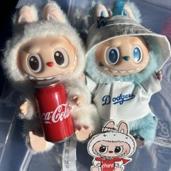 Pair Of Labubu Authentic From Popmart