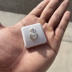 Heart pendant PASSING DIAMOND TESTER✅