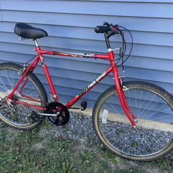 Mens Tall Frame Mountain Bicycle 26” Wheels 10 Spd Ready To Ride