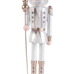 Decorative Nutcracker Christmas Figure, 15.75 Inches Tall，Small Nutcracker Christmas Decoration
