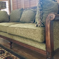 Mahogany Sofa Couch 