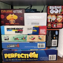 Card Games & Board Games 