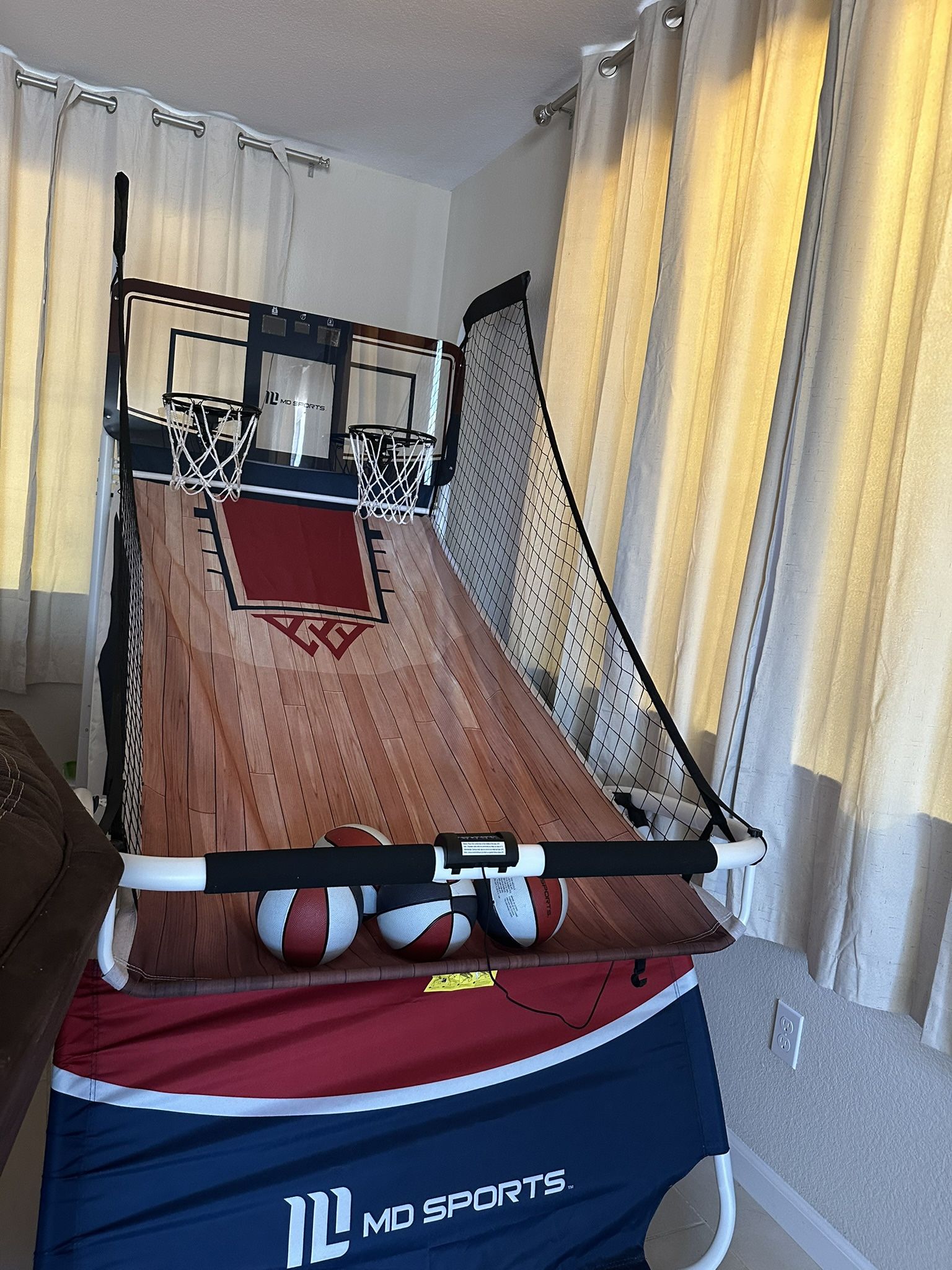 2 Player Basketball Hoop