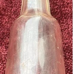 Antique Vtg Embossed Bottle Table Products, Inc. Los Angeles, CA 3220 Rec. Cal