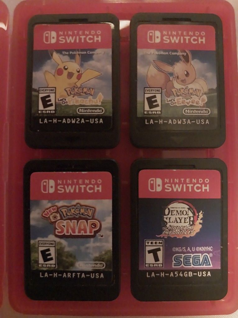 4 Nintendo Switch Games $40 Each