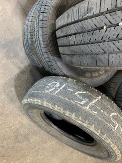 245/75/16 used set Firestone