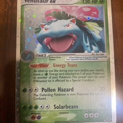 Pokemon Venusaur EX Fire Red & Leaf Green Holo Rare 112/112 LP 🍃