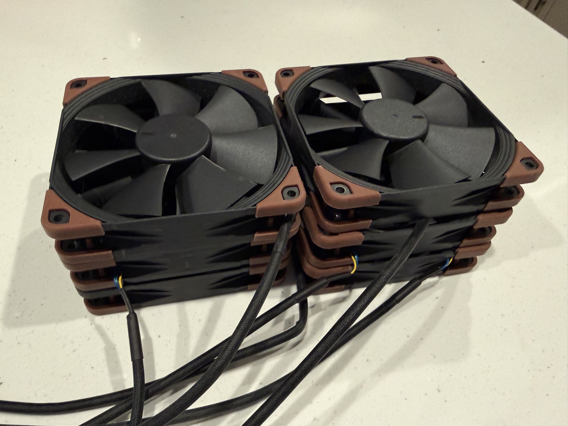 Noctua NF-F12 PC Cooling Fan x6