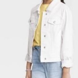 Girls Denim Jeans Jacket Size 6/8, 12/14