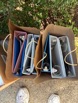 FREE 3-ring binders