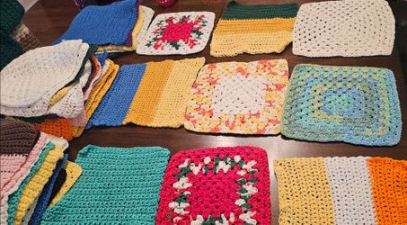Handmade Crochet Dishcloths