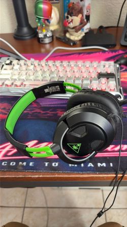 Turtle Beach Gaming Headset Black Green