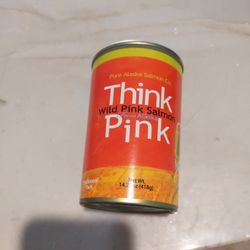 Pure Alaskan Salmon Think Pink Wild Pink Salmon 14.75 oz