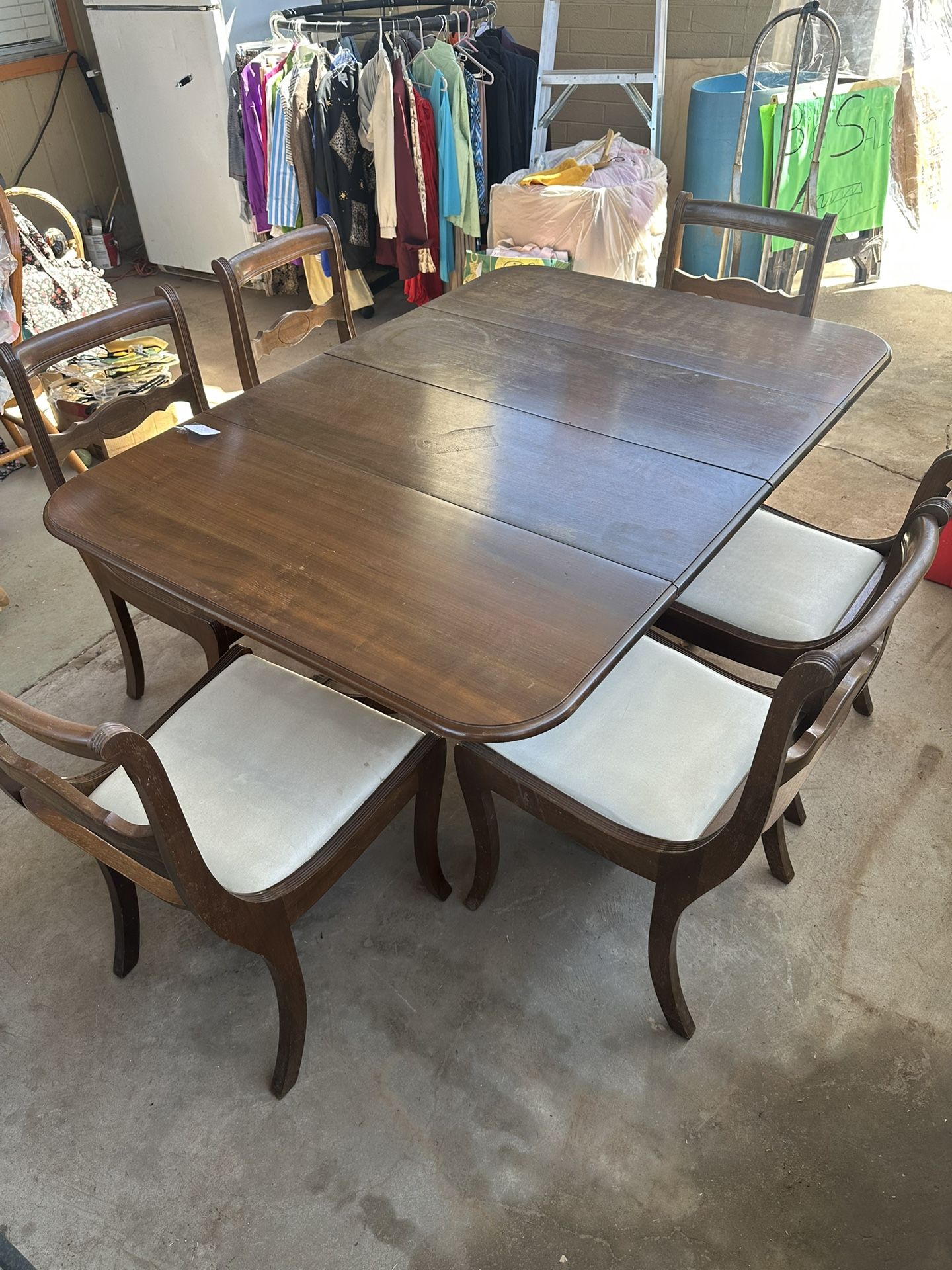 Table And 6 Chairs