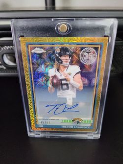 Trevor Lawrence Gold MOJO Auto /50