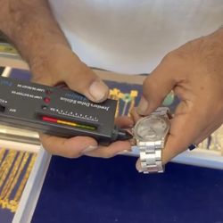 Diamond Rolex. Tested For Real Diamonds 