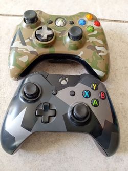 Xbox controllers $30 for both