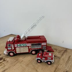 Firetruck & car