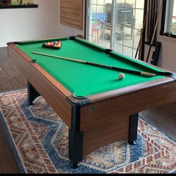 Mizerak Compact Pool Table 6.5’ 