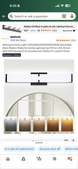 Bathroom Vanity Light