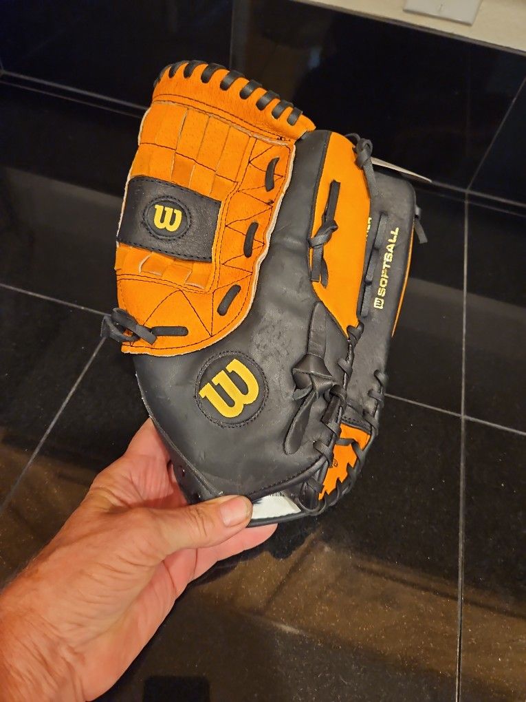 Wilson Leather Softball Glove 