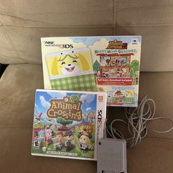 Selling new nintendo 3ds with game and charger