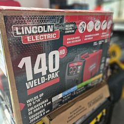 LINCOLN ELECTRIC 140 WELD - PACK WELDER New