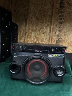 Lg rms 220 w X boom