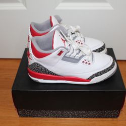 Jordan 3 ‘ Fire Red ‘ GS