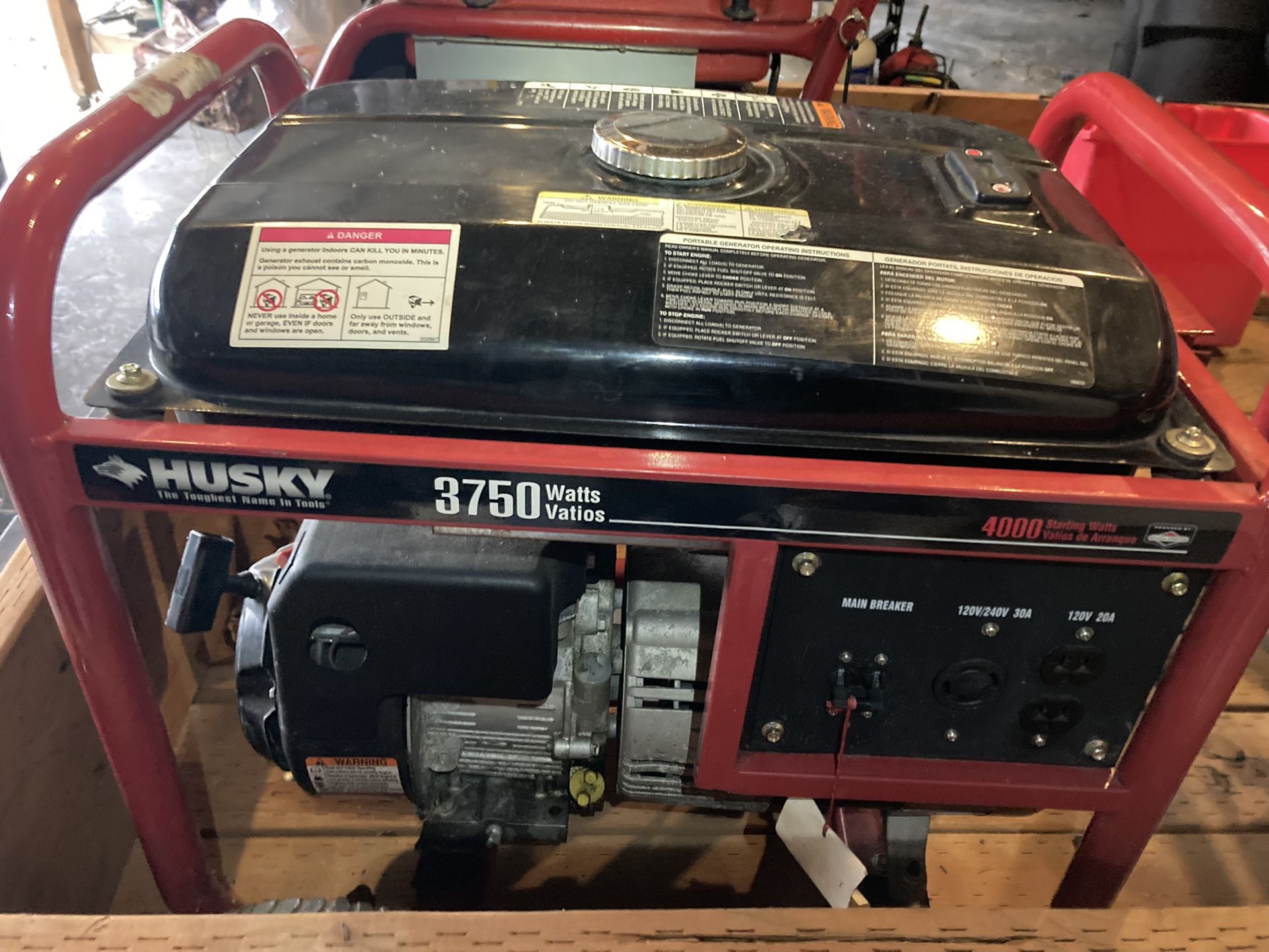 Husky 3750 Gen Set