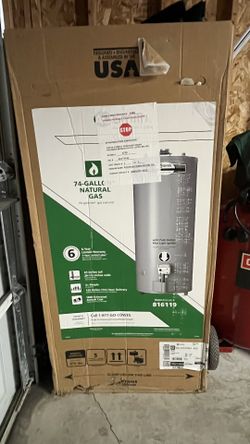 74 Gallon Gas Water Heater. O.B.O