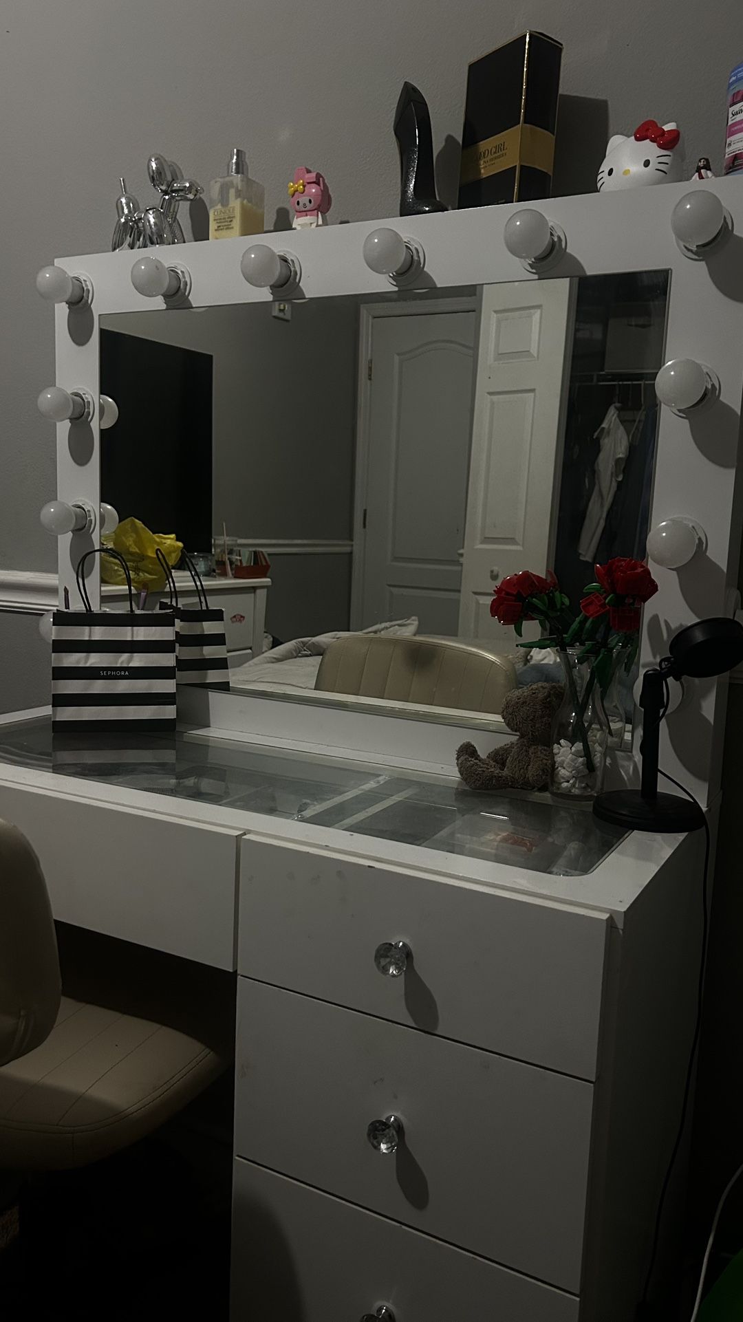 White Vanity