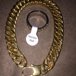 Gold Bold Bracelet & Ring-9