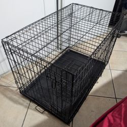36" Long Double Door Dog Crate Kennel