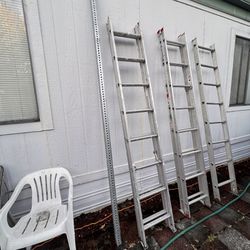 (Werner) Extendable Ladders , 8’ - 16’