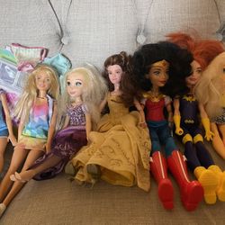 Barbies/dolls