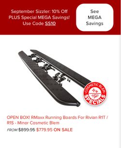 Running boards for Rivian