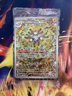 Pokémon Magneton #159 Surging Sparks ETB SEALED Promo