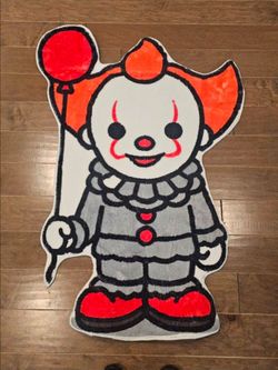 Halloween Penny Wise IT Floor Rug Mat 4ft