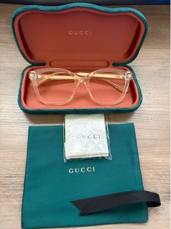 Gucci Clear Frame Glasses (No Lenses) $150 OBO